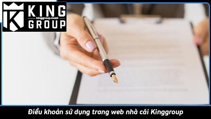 Điều khoản sử dụng trang web nhà cái Kinggroup